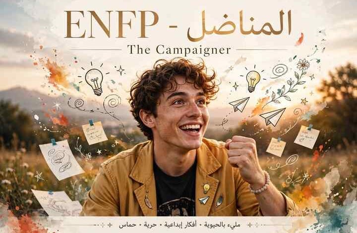 نمط المناضل ENFP - الشخصية التي تنشر الحماس وتبحث عن المعنى الحقيقي