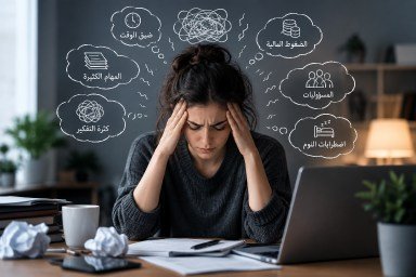 التوتر أسبابه وأنواعه وأعراضه